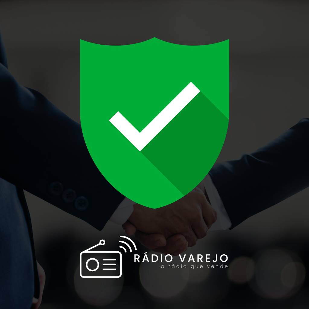 Imagem simbolizando a garantia que a Rádio Varejo tem com seus clientes